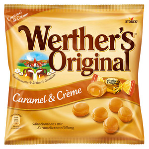 4014400909906 - Werther’s® Original Karamell Creme Bonbons 225 g