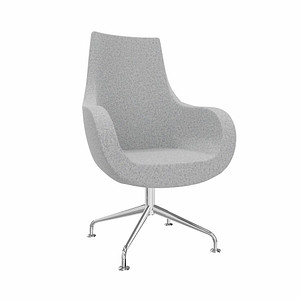 4260743069986 - Sessel Pirum hellgrau chrom Stoff 4260743069986 - Sessel Pirum hellgrau chrom Stoff