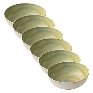 4029793462280 - 6 HEART & SOUL Schalen Perfect Match Thyme grün 230 cm 4029793462280 HEART & SOUL 6 Stück 4029793462280 - 6 HEART & SOUL Schalen Perfect Match Thyme grün 230 cm 4029793462280 HEART & SOUL 6 Stück