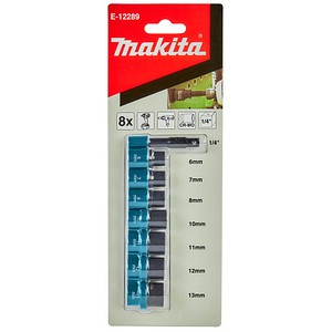 0088381589529 -  Steckschlüssel-Satz 14 E-12289 8-teilig 0088381589529 makita