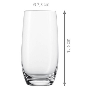 4001837902723 - Longdrinkgläser Banquet 5400 ml 4001837902723 6 Stück 4001837902723 - Longdrinkgläser Banquet 5400 ml 4001837902723 6 Stück