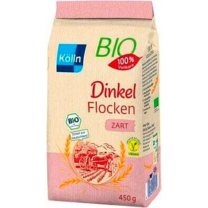Kölln Bio Dinkel Flocken ZART  450 g, 1 St.