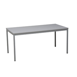 4260090177105 - Mehrzwecktisch grau rechteckig Vierkantrohr grau 2000 x 1000 x 750 cm 4260090177105 Gürkan