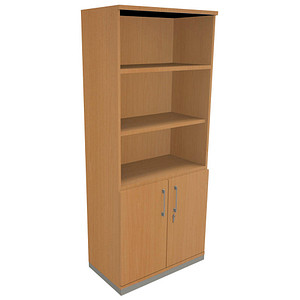 4260429767854 - Regalschrank Oldenburg 4260429767854 buche 3 Fachböden 800 x 442 x 1869 cm