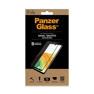 5711724072918 - Mm_unverified_brand - PanzerGlass Samsung Galaxy A33 5G Case Friendly Black (7291)