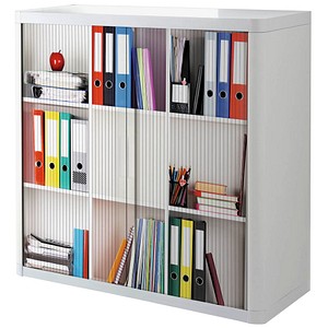 3660141941364 - Aktenschrank easy Office 8629ST Kunststoff Stahl abschließbar 2 OH 110 x 104 x 415 cm keine Fachböden bunt weiß (Ordner 36