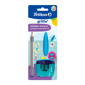 4012700823519 - griffix Starter Bleistift-Set B silber 1 Set 4012700823519 Pelikan 4012700823519 - griffix Starter Bleistift-Set B silber 1 Set 4012700823519 Pelikan