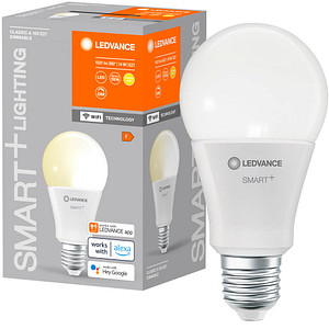 4058075778672 - Ledvance - Smarte LED-Lampe mit WiFi Technologie Sockel E27 Dimmbar Warmweiß (2700 k) ersetzt Glühlampen mit 100 w smart+ WiFi Classic Dimmable 4058075778672 - Ledvance - Smarte LED-Lampe mit WiFi Technologie Sockel E27 Dimmbar Warmweiß (2700 k) ersetzt Glühlampen mit 100 w smart+ WiFi Classic Dimmable