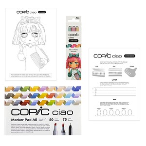 4013695268217 - Ciao Vibrant Palette Starter Layoutmarker-Set farbsortiert 10 + 60 mm 1 Set 4013695268217 Copic 4013695268217 - Ciao Vibrant Palette Starter Layoutmarker-Set farbsortiert 10 + 60 mm 1 Set 4013695268217 Copic