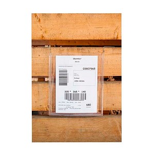 4052301027299 - 50 Sichttaschen mit Drahtbügel DIN A6 quer transparent glatt 4052301027299 - 50 Sichttaschen mit Drahtbügel DIN A6 quer transparent glatt