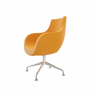 4260761570006 - Sessel Pirum orange chrom Stoff 4260761570006 - Sessel Pirum orange chrom Stoff