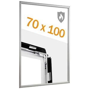 SPRINTIS  Brandschutz-Klapprahmen silber 70,0 x 100,0 cm, 1 St.
