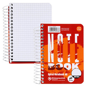 4006050460388 - Collegeblock Notebook 46038 A6 kariert 160 Blatt 400605046038