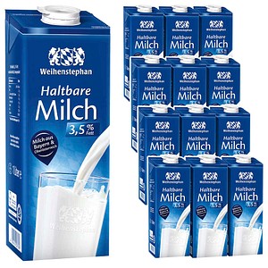 Weihenstephan Milch 3,5 % 12x 1,0 l