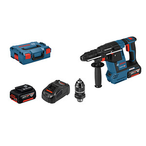 3165140903547 - AKTION BOSCH Professional GBH 18V-26 F Akku-Bohrhammer-Set 180 V mit 2 Akkus + GRATIS Bosch-Prämie mit Prämie nach Registrierung