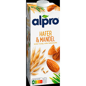 5411188124733 - Hafer-Mandeldrink 33883 1% Fett laktosefrei vegan 8x 1 Liter im Tetrapack 5411188124733 8 Liter