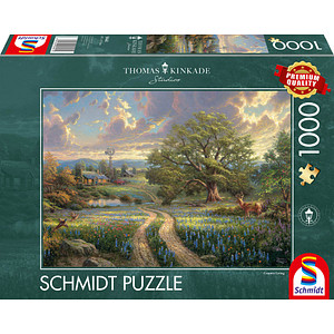 4001504584610 - Thomas Kinkade Country Living Puzzle 1000 Teile 4001504584610 Schmidt