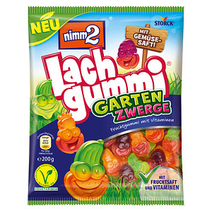 4014400932324 - nimm2® Lachgummi Gartenzwerge Fruchtgummi 2000 g