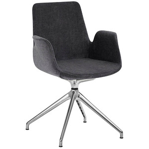 4032376535462 - Besuchersessel myHELIOS anthrazit Aluminium poliert Stoff 4032376535462 Mayer 4032376535462 - Besuchersessel myHELIOS anthrazit Aluminium poliert Stoff 4032376535462 Mayer