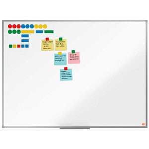 Nobo Whiteboard Essence Stahl magnetisch Aluminiumrahmen 1500x1200mm w