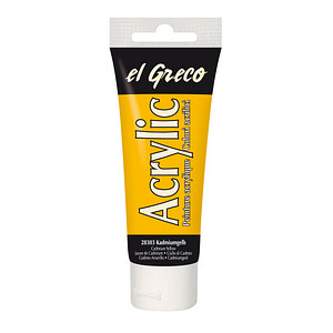 4000798283032 - El Greco Acrylic Tube kadmiumgelb 75 ml Künstlerfarben - Kreul