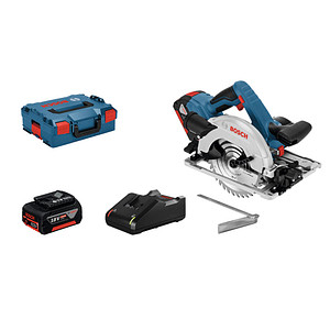 3165140979979 - AKTION BOSCH Professional GKS 18V-57 G Akku-Handkreissäge-Set 180 V mit 2 Akkus + GRATIS Bosch-Prämie mit Prämie nach Registrierung