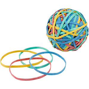 4066300510119 - Gummiringe Ball Ø 45mm   50mm farbig sortiert 100g 4066300510119 100 Gramm