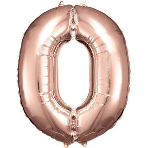 0192937142059 - Luftballons Zahl 0 rosé 0192937142059 amscan 0192937142059 - Luftballons Zahl 0 rosé 0192937142059 amscan