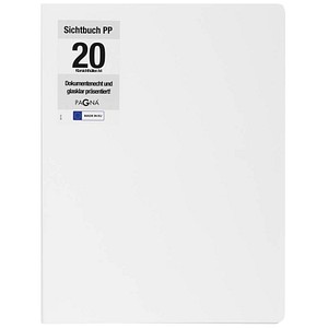 4009212065162 - Office Sichtbuch DIN A4 20 Hüllen weiß 4009212065162 Pagna 4009212065162 - Office Sichtbuch DIN A4 20 Hüllen weiß 4009212065162 Pagna