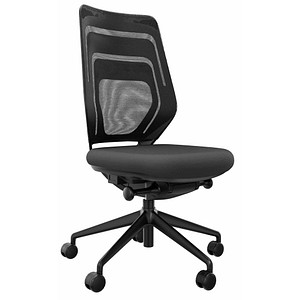4260761570242 - Bürostuhl Asiento 4260761570242 Stoff schwarz Gestell schwarz 4260761570242 - Bürostuhl Asiento 4260761570242 Stoff schwarz Gestell schwarz