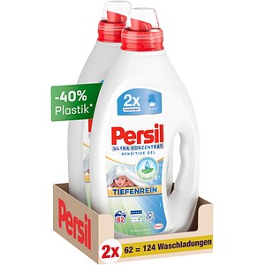 4015100358728 - ULTRA KONZENTRAT SENSITIVE GEL TIEFENREIN Waschmittel 2x 124 l 4015100358728 2 Liter