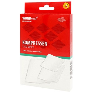 4260206625322 - Mull-Kompressen weiß klein 50 cm normal 75 cm groß 100 cm cm 4260206625322 3 Stück