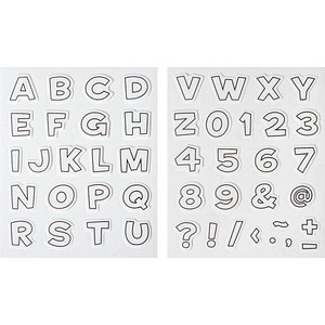 4005329153716 - Motivstempel-Set Buchstabe & Zahlen 100 - 550 mm 4005329153716 HEYDA 4005329153716 - Motivstempel-Set Buchstabe & Zahlen 100 - 550 mm 4005329153716 HEYDA