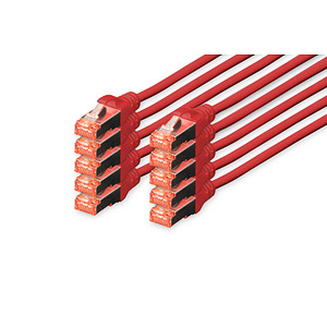 4016032441564 - RJ45-SteckerRJ-45 Stecker Netzwerkkabel DK-1644-005-R-10 05 m rot 4016032441564 10 Stück 4016032441564 - RJ45-SteckerRJ-45 Stecker Netzwerkkabel DK-1644-005-R-10 05 m rot 4016032441564 10 Stück