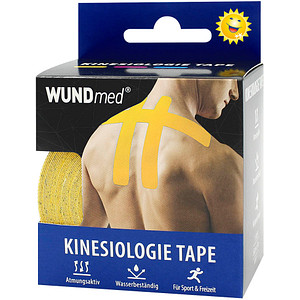 4260206625346 - Tape Kinesiologie gelb 50 cm x 50 m 1 St