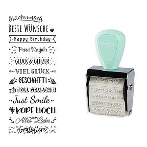 9010035982081 - Stempelset Creative mini Beste Wünsche mint 9010035982081 TRODAT