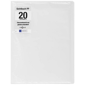 4009212065209 - Office Sichtbuch DIN A4 20 Hüllen transparent 4009212065209 Pagna