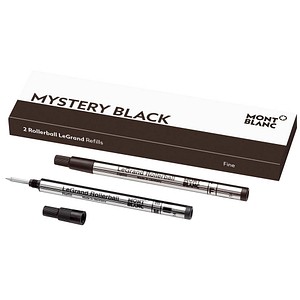 4062037052465 - MONTBLANC LeGrand F Mystery Black Tintenrollerminen schwarz 08 mm 2 St 4062037052465 - MONTBLANC LeGrand F Mystery Black Tintenrollerminen schwarz 08 mm 2 St
