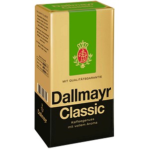 Dallmayr Classic Kaffee, gemahlen Arabica- und Robustabohnen kräftig 500,0 g