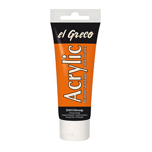 4000798283056 - El Greco Acrylic Tube echtorange 75 ml Künstlerfarben - Kreul 4000798283056 - El Greco Acrylic Tube echtorange 75 ml Künstlerfarben - Kreul