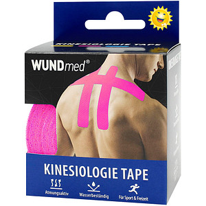 WUNDmed® Tape Kinesiologie pink 5,0 cm x 5,0 m, 1 St.