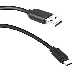 sbs USB 2.0 A/USB C Kabel 1,5 m schwarz, 1 St.