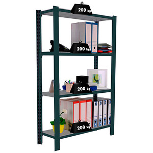 8425437103452 - Schwerlastregal OFFICCLICK 4 8425437103452 anthrazit 900 x 400 x 1500 cm 8425437103452 Simonrack 8425437103452 - Schwerlastregal OFFICCLICK 4 8425437103452 anthrazit 900 x 400 x 1500 cm 8425437103452 Simonrack
