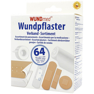 WUNDmed® Verbandmaterial-Set Verband-Sortiment, 64 St.