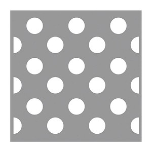 4006166499296 - Dekor-Schablone Polka Dots grau 4006166499296 - Dekor-Schablone Polka Dots grau
