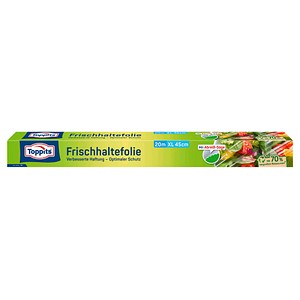 4008871201034 - Toppits® Frischhalte-Folie extra breit Breite 45 cm Länge 20 m 1 Packung = 1 Rolle