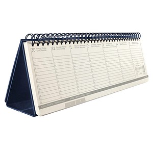 4004360771712 - Tischkalender Conceptum 300x143x18mm HC midnight blue 2026