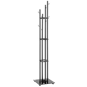 4001070198631 - HAKU Möbel Kleiderständer LEANDER (BHT 35x183x35 cm) BHT 35x183x35 cm grau Garderobenständer