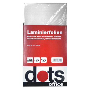 4250073739215 - 100 dots Laminierfolien glänzend für A5 80 micron 4250073739215 100 Stück