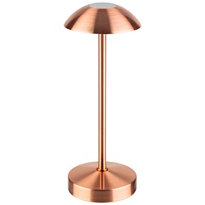 APS ALVA LED Akku-Tischleuchte kupfer 1,0 W